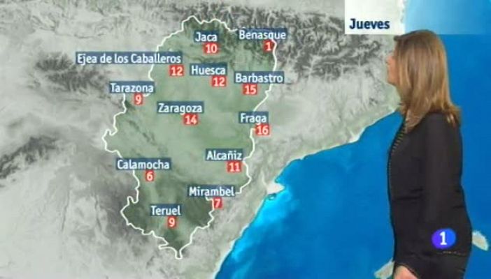 El tiempo en Aragón - 10/03/16