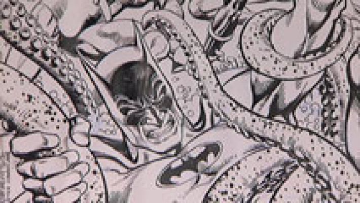 Telediario 1 - 'Superhéroes con Ñ', un homenaje a los dibujantes españoles