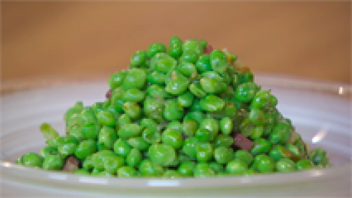 RTVE Cocina - Receta de guisantes con jamón