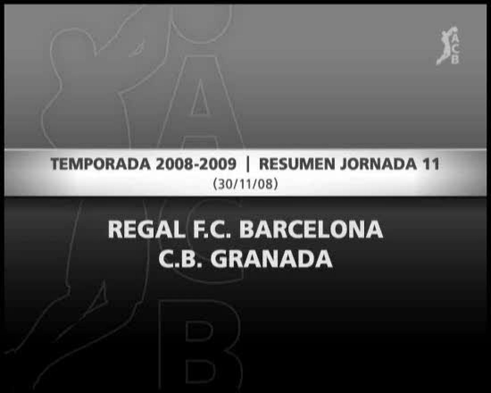 Regal Barcelona 86-82 CB Granada - Baloncesto en RTVE | Ver