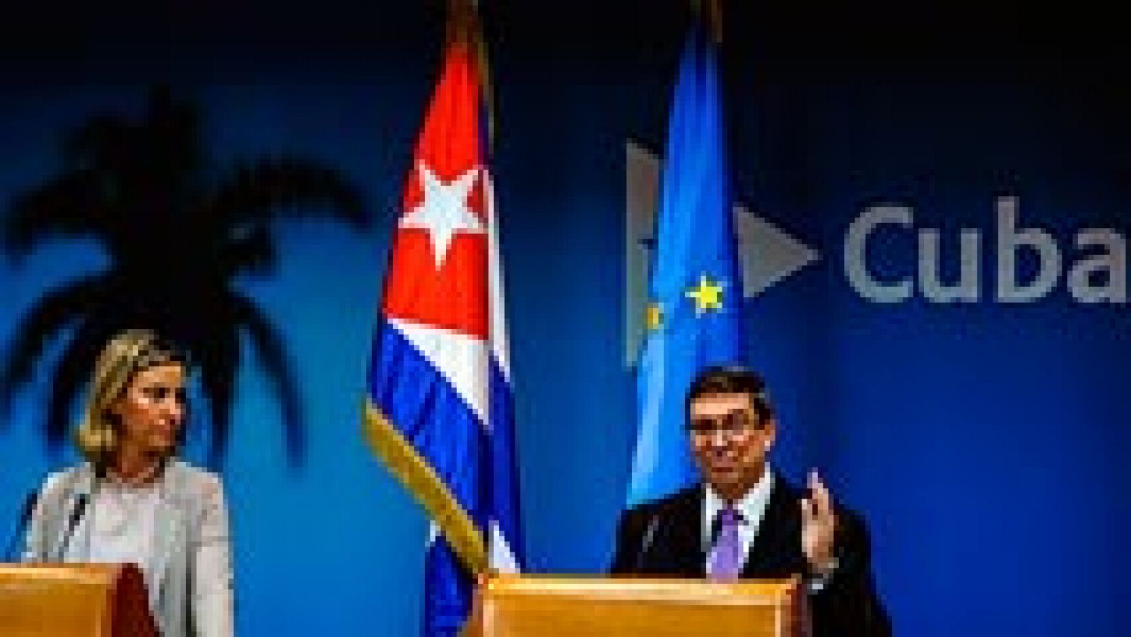 Telediario 1: Cuba y la UE firman el acuerdo que abre la puerta a la normalización de las relaciones diplomáticas | RTVE Play