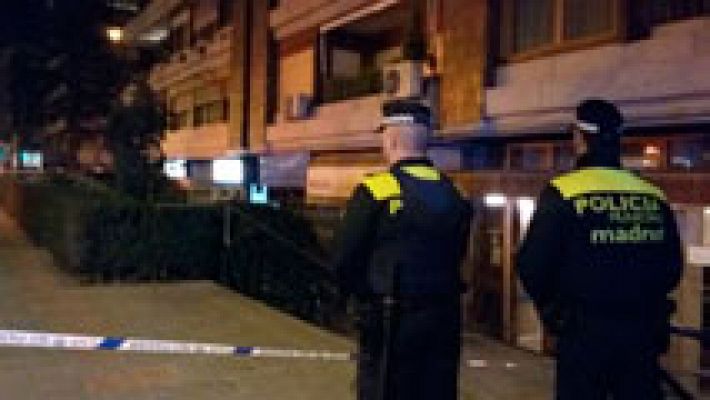 Telediario 1 - Tiroteo mortal en Madrid