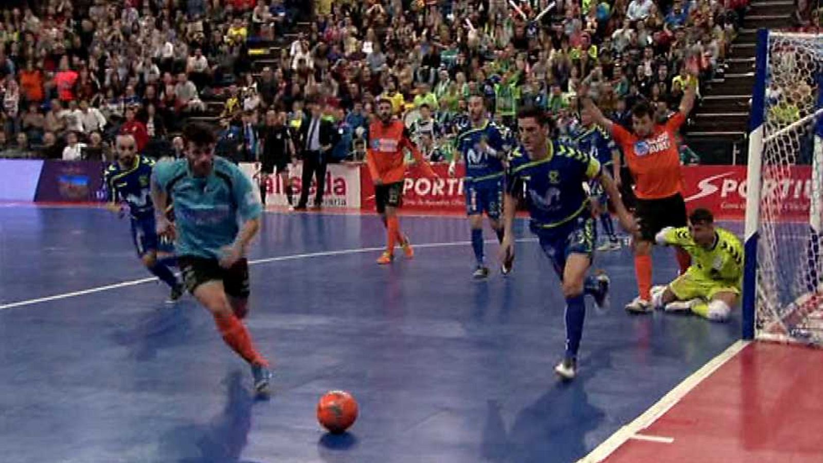 Fútbol Sala - Copa de España, 1ª Semifinal:Burela Pescados Rubén-Movistar Inter - Ver ahora