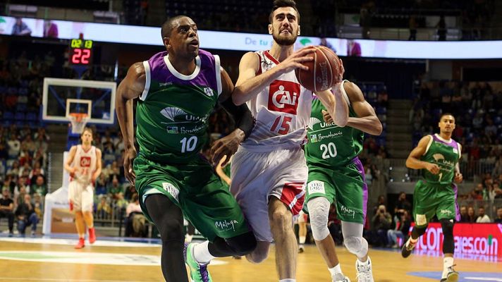 Baloncesto en RTVE - Unicaja 77-69 CAI Zaragoza