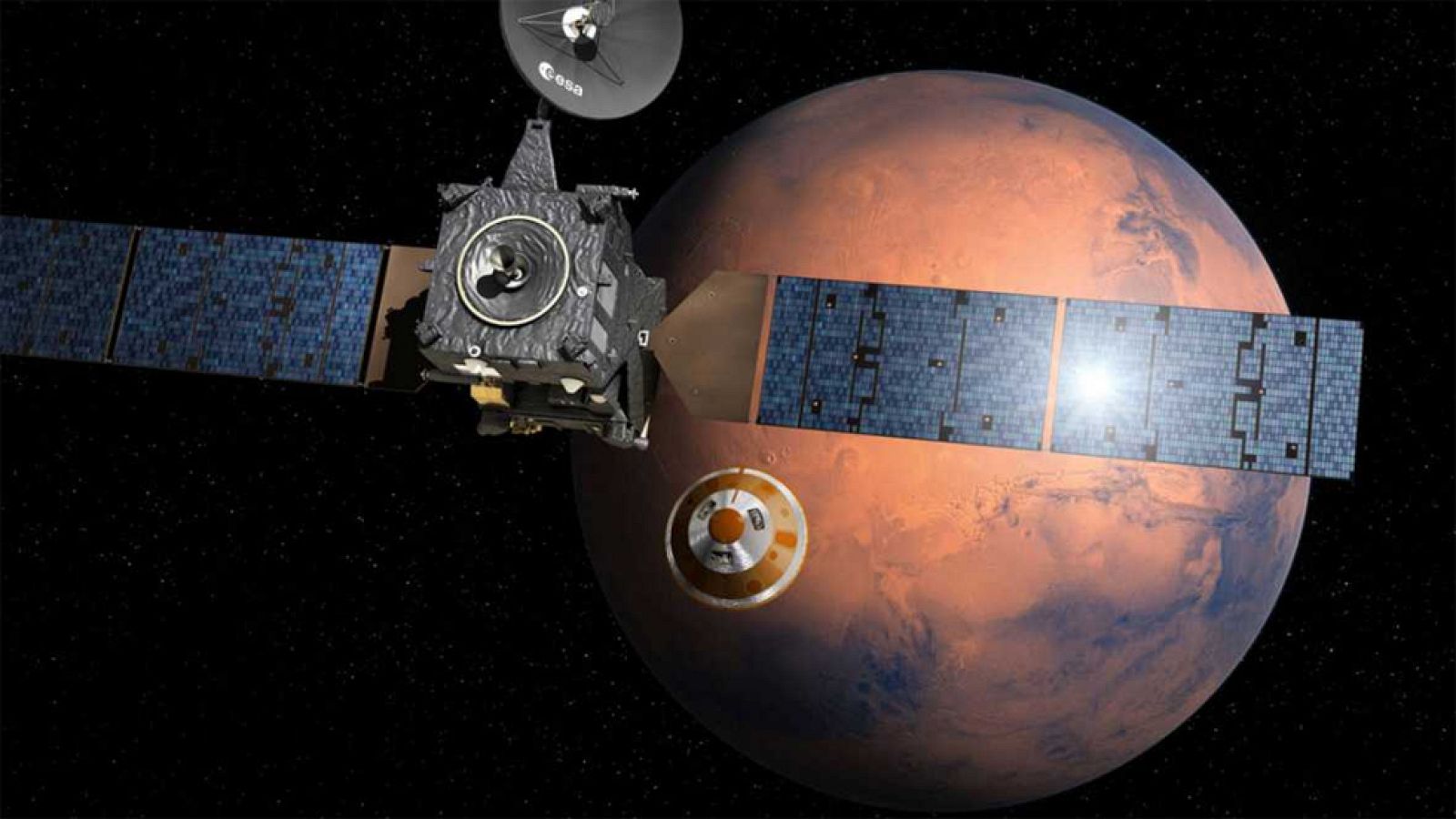 Telediario 1: Todo listo para el lanzamiento de la misión de ExoMars | RTVE Play