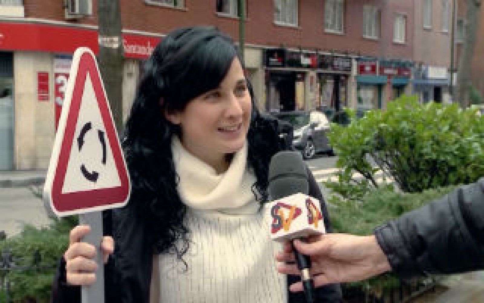 'Señal' - Intersección con circulación giratoria