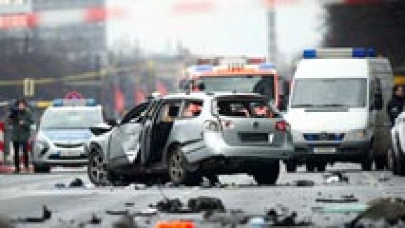 Muere una persona al estallar su coche en pleno centro de Berlín