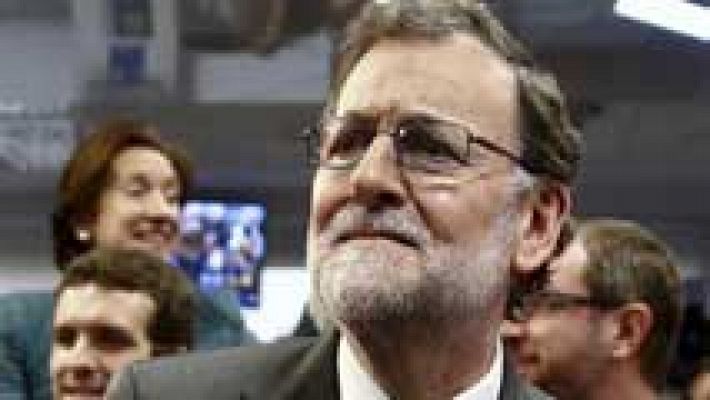 Telediario 1 - Mariano Rajoy considera un paso importante que Rita Barberá acuda voluntariamente a declarar