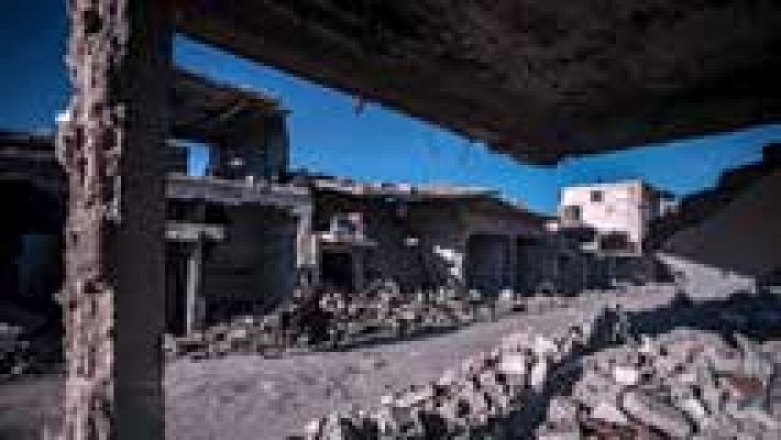 Telediario 1 - 360.000 muertos y 12 millones de desplazados, dramático balance del conflicto en Siria