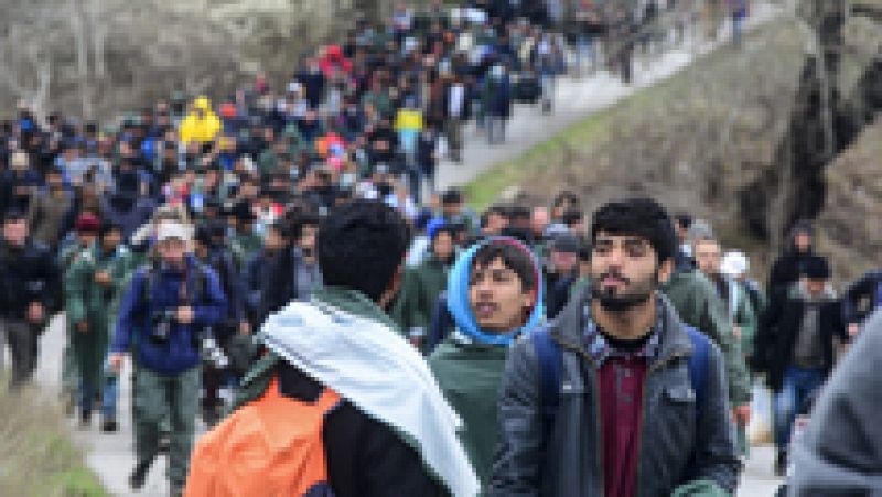 La gran mayoría de los refugiados que intentan llegar a Europa huyen de Siria