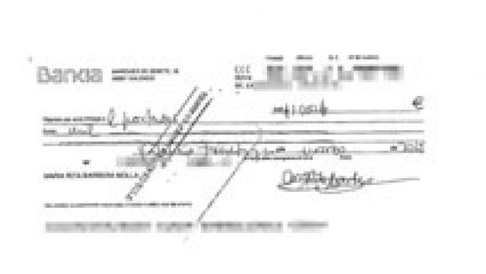 Telediario 1 - El sumario del 'caso Imelsa' incluye un cheque de 1.000 euros de Rita Barberá al PP