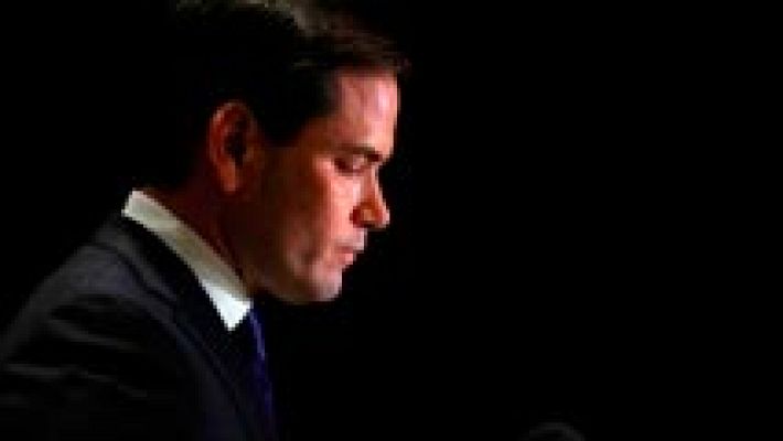 Marco Rubio abandona tras caer en Florida