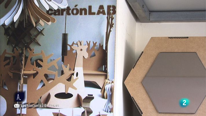 A punto con La 2 - Objetos y muebles de cartón