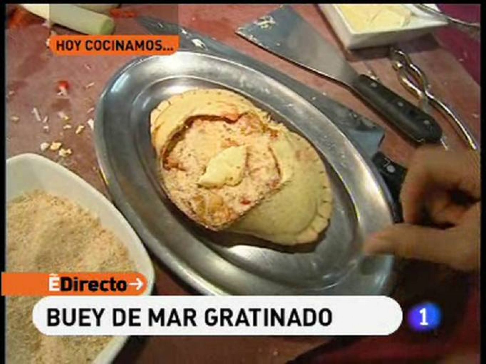 RTVE Cocina: Buey de mar gratinado | RTVE Play