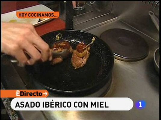 Asado ibérico con miel