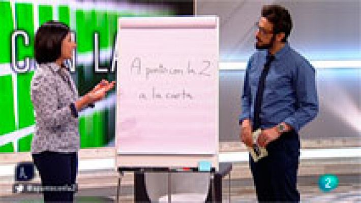 A punto con La 2 - ¿El rotafolio, más eficaz que la presentación digital?