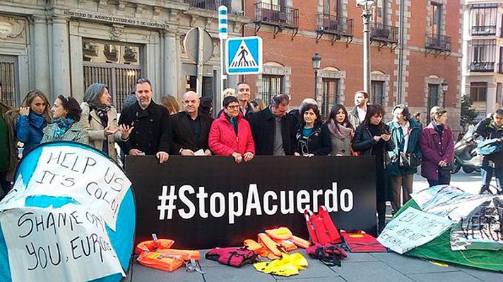 Informativo 24h - Las ONG exigen al Gobierno el rechazo del acuerdo UE-Turquía