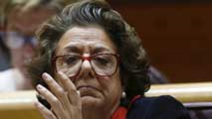 Telediario 1 - Los dirigentes del PP se muestran satisfechos por el expediente que el partido ha abierto a Rita Barberá