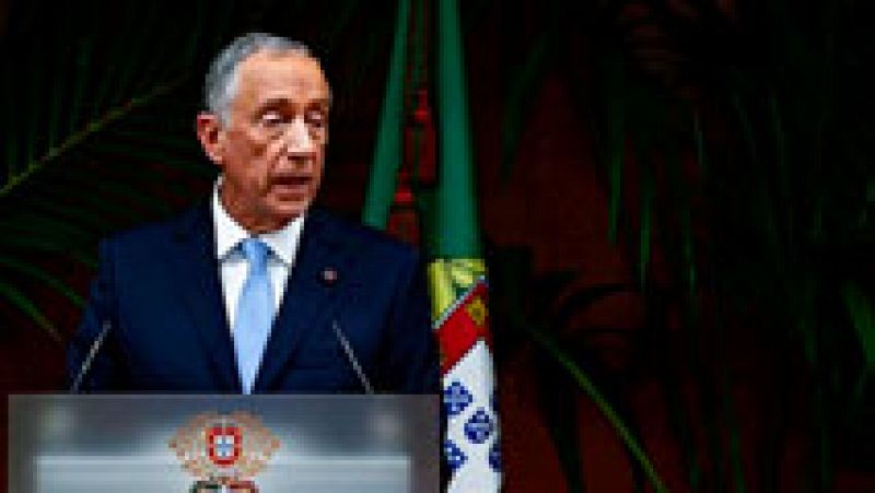 El nuevo presidente de Portugal, Marcelo Rebelo de Sousa, charla con TVE antes de su visita a España