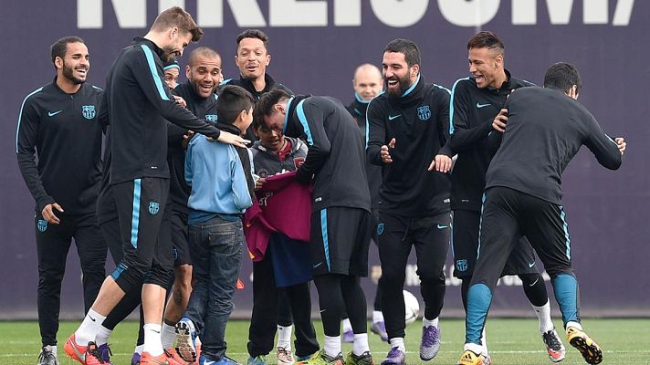 Telediario 1 - El Barça, a sentenciar el pase a cuartos ante el Arsenal