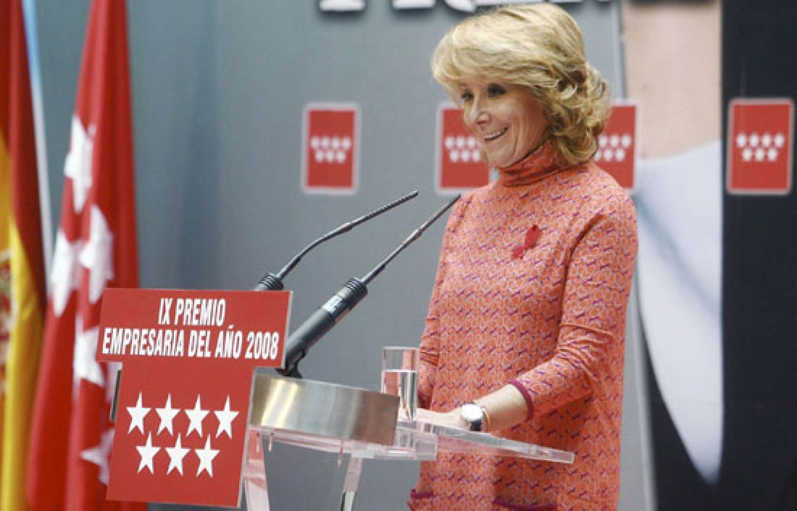 Esperanza Aguirre ha respondido a las declaraciones de José Blanco, vicesecretario general del PSOE.