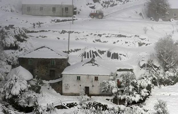 Temporal de frío y nieve