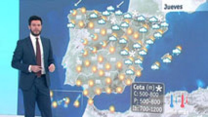El tiempo - Cataluña continúa en alerta por fuertes nevadas, sobre todo en Barcelona y Girona