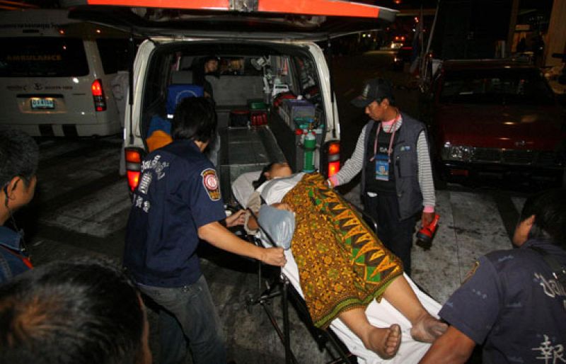 Una granada mata a una persona en Bangkok