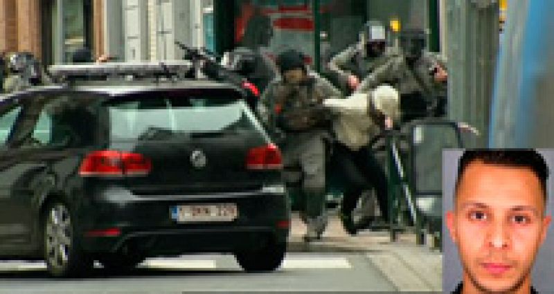 Salah Abdeslam, herido y detenido en Bruselas tras una macrooperacin antiterrorista en Molenbeek