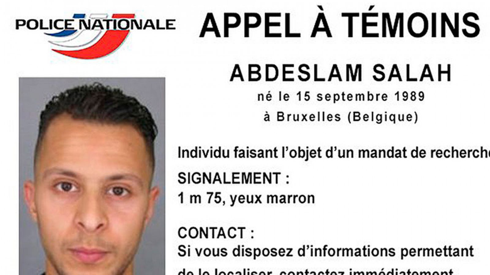 Perfil de Salah Abdeslam, el terrorista más buscado de Europa