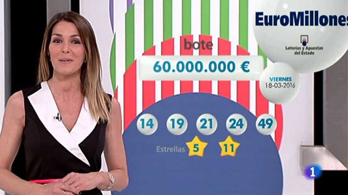 Loterías - Bonoloto + EuroMillones - 18/03/16