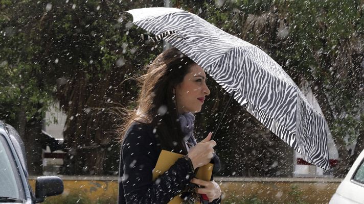 El tiempo - Lluvias fuertes en el centro y el norte de la Península