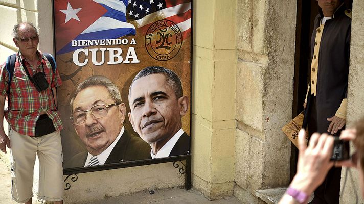Telediario 1 - La visita de Obama a Cuba, la primera de un presidente de EE.UU., genera grandes expectativas