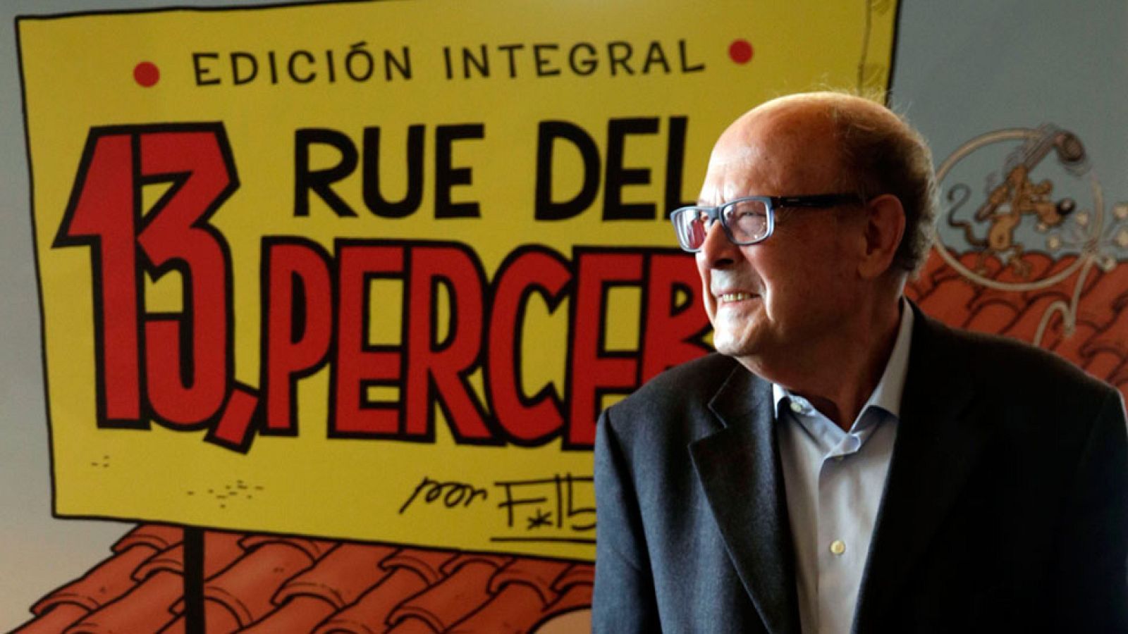 Francisco Ibáñez ha cumplido 80 años y sigue en plena actividad