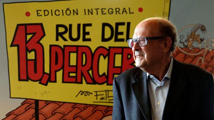 Telediario 1 - Francisco Ibáñez ha cumplido 80 años