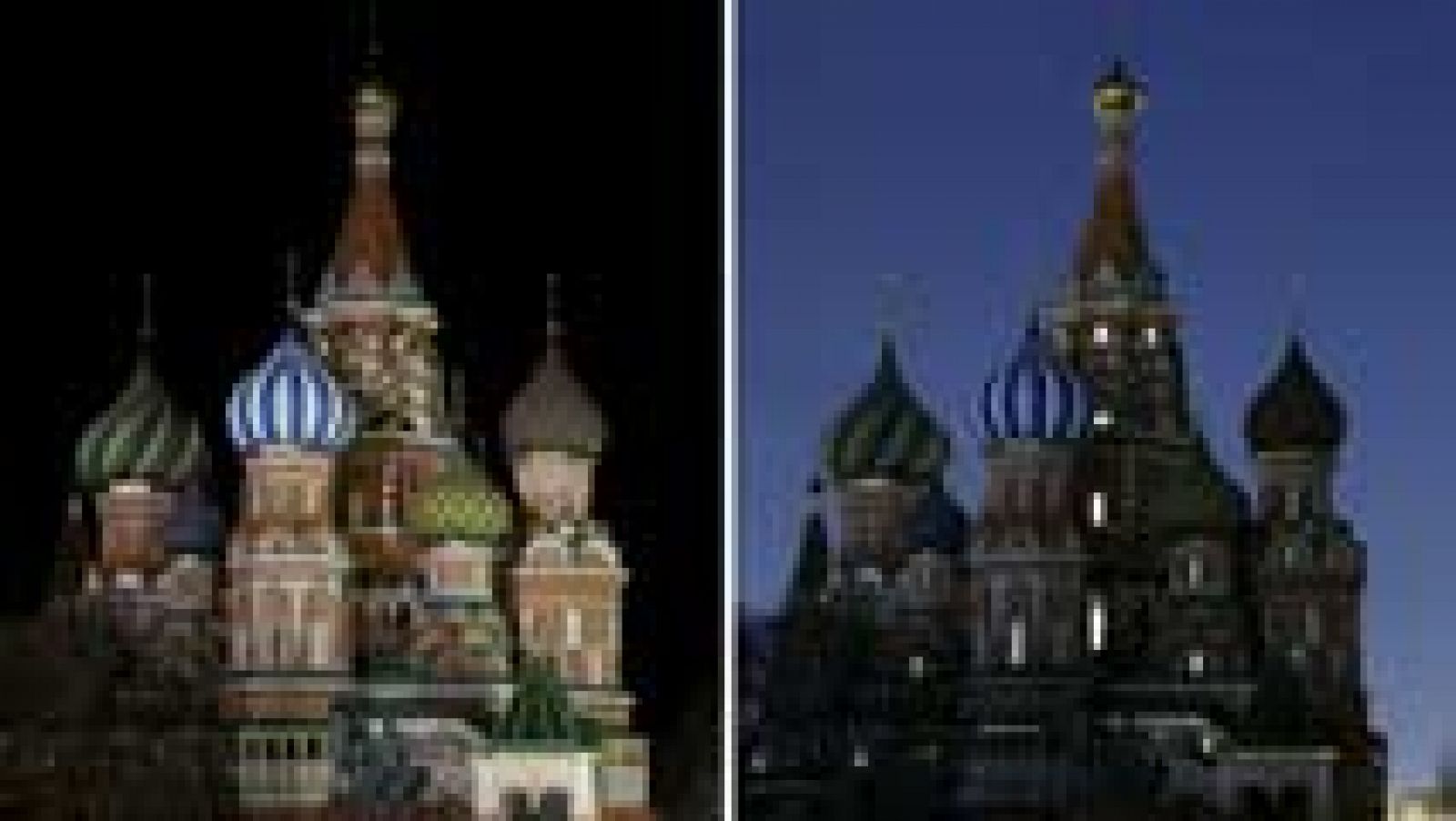 Telediario 1: Desde el Kremlin al Palacio Real, miles de edificios y monumentos apagan sus luces contra el cambio climático | RTVE Play