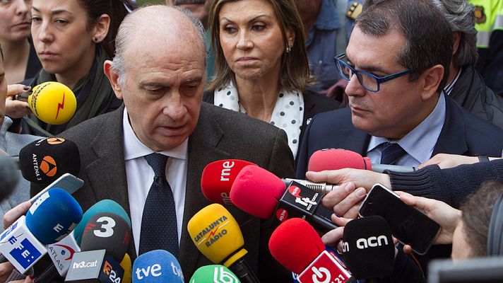 Telediario 1 - Interior: "Todo indica que un factor humano ha provocado este trágico accidente"