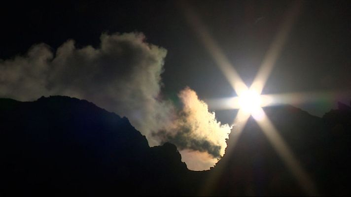 Telediario 1 - Equinocio desde la antigua necrópolis guanche de Arteara, en Gran Canaria