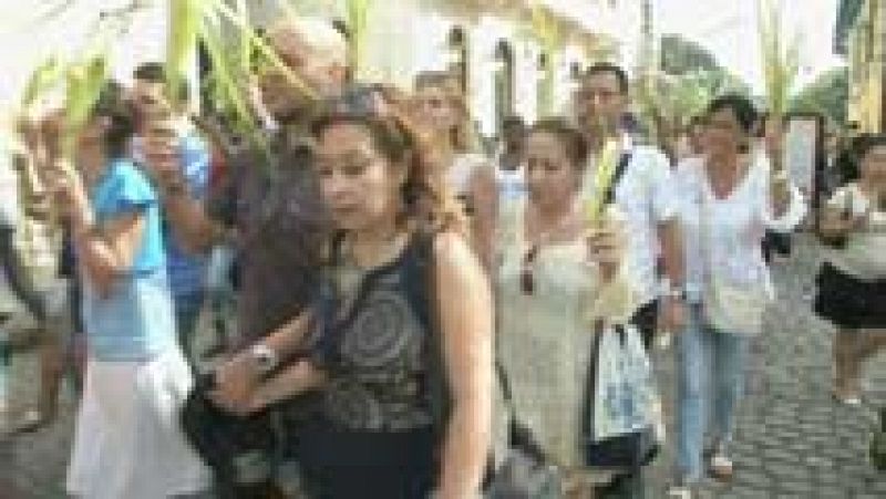 Domingo de Ramos en La Habana con la vista puesta en la visita de Obama