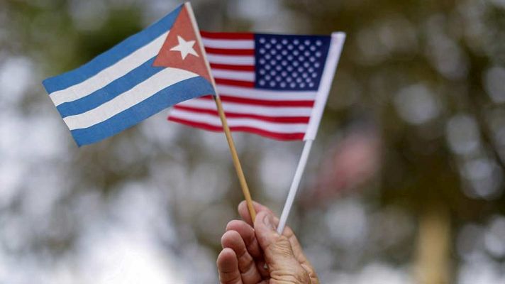 Telediario 1 - La historia de cómo Estados Unidos y Cuba consiguieron restablecer sus relaciones diplomáticas