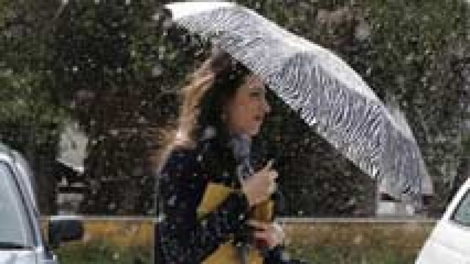 Chubascos intermitentes en gran parte de la Península