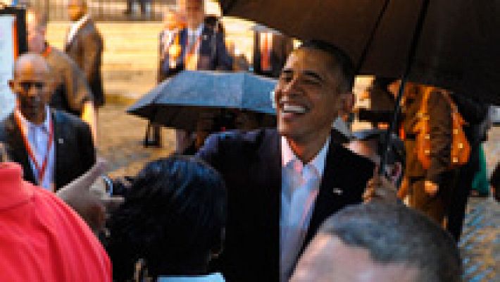 Obama llega a Cuba en una visita histórica que refleja el deshielo entre ambos países