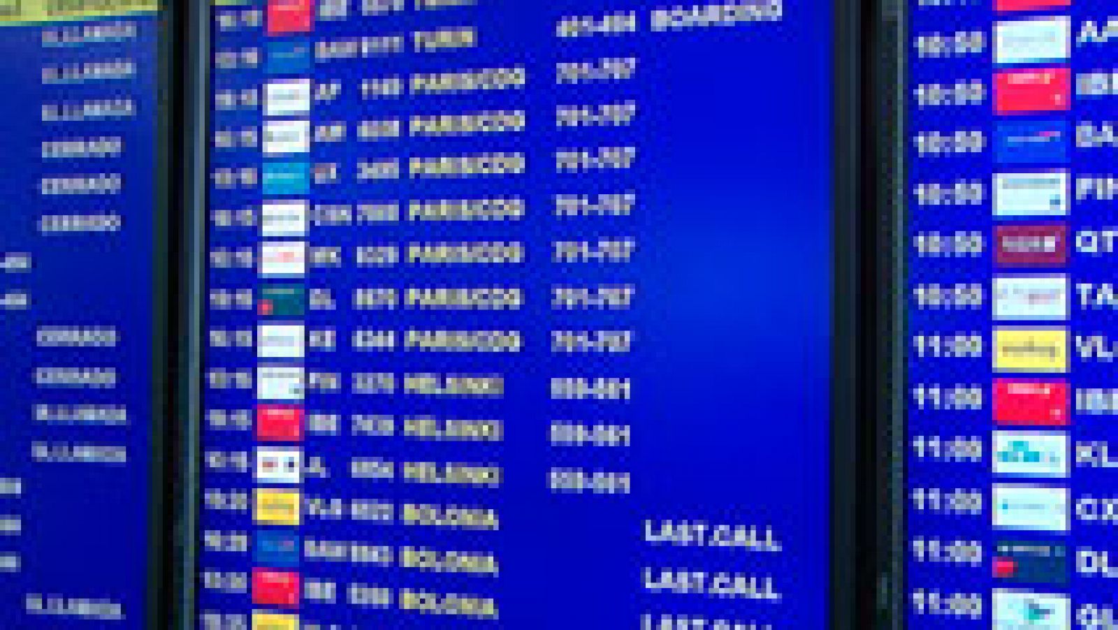 Telediario 1: 240 vuelos cancelados debido a la huelga de controladores franceses | RTVE Play
