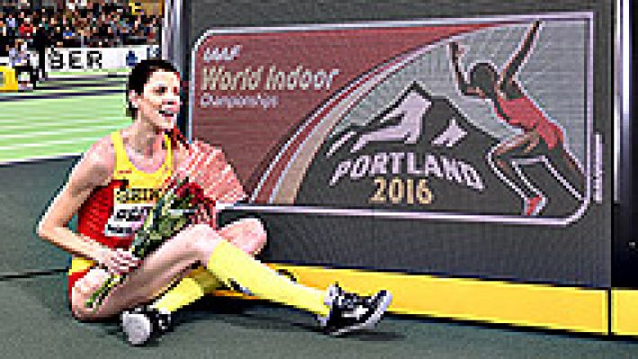 Ruth Beitia completa en Portland su docena de medallas