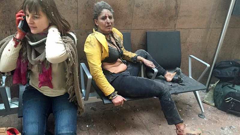 Atentados en Bruselas: Al menos 26 muertos y decenas de heridos en explosiones en el aeropuerto de Zaventem y el metro