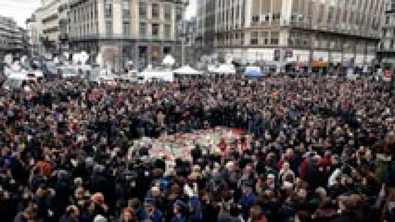 Atentados en Bruselas: Minutos de silencio en Madrid y Bélgica