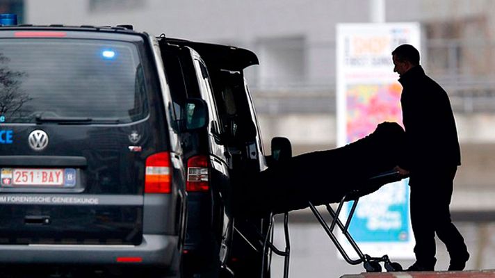 Telediario 1 - Recuento de heridos y muertos tras el atentado de Bruselas