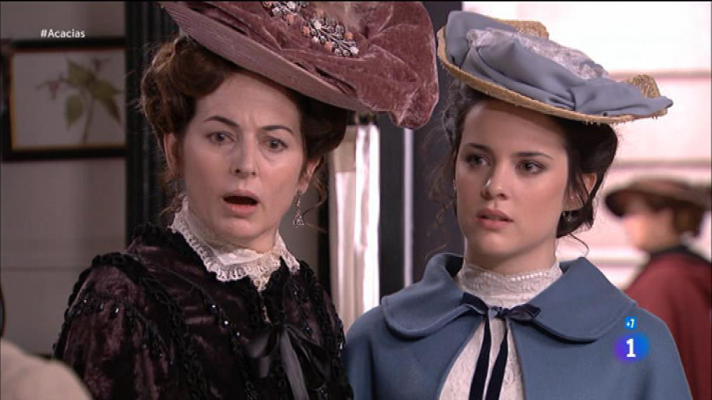 Acacias 38 - Lourdes insulta a Víctor en la chocolatería