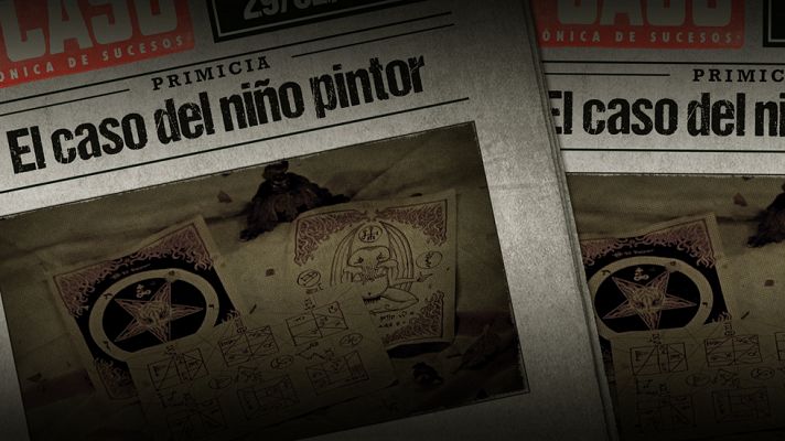 Así comienza el capítulo 3, 'El caso del niño pintor'