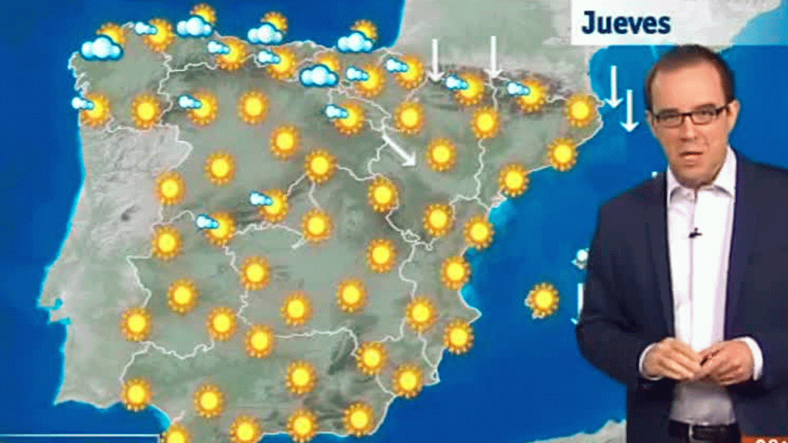 Jueves Santo con cielos despejados y temperaturas en ascenso - El tiempo | Ver